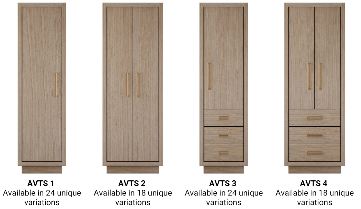 Avalon Tall Storage Collection Avalon Tall Storage Collection