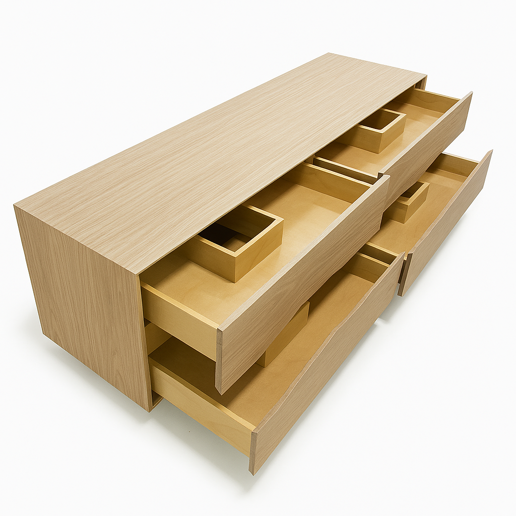 Custom Built-In Vanity