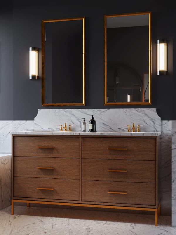 White Oak Bathroom Vanity White Oak Bathroom Vanity